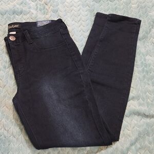 Sleek Dark Blue Skinny Jeans